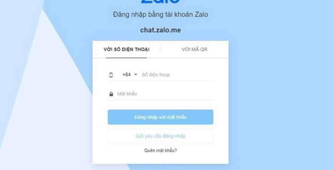 Hai phiên bản đăng nhập mà Zalo hỗ trợ