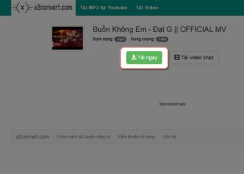 Chọn tiếp vào "Tải ngay" để bắt đầu quá trình tải về file MP3.