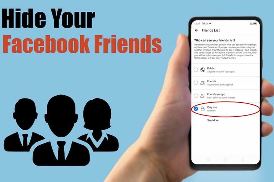 4 cách ẩn bạn bè trên Facebook điện thoại iPhone, Android, máy tính