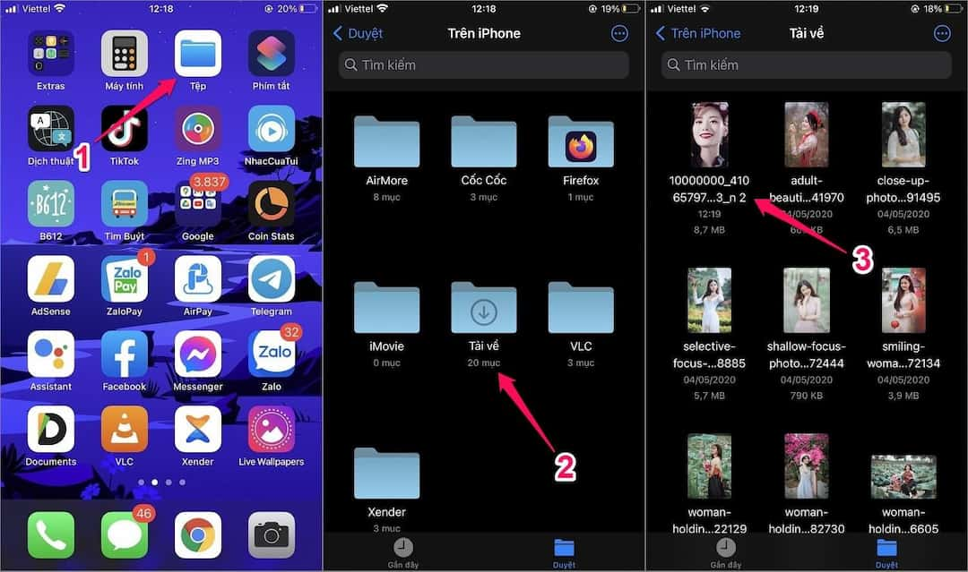 tải video trên Facebook về iPhone bằng “Documents by Readdle