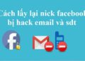 Cách lấy lại tài khoản Facebook bằng Email