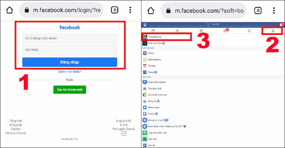 Sử dụng ứng dụng Facebook trên MacBook